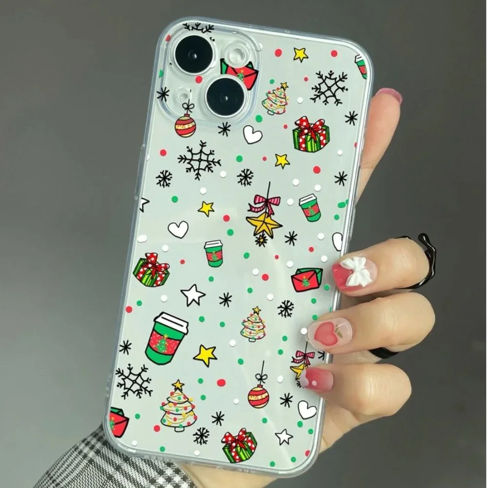 Christmas Tree Pattern Phone Cases - Picture 3 of 3